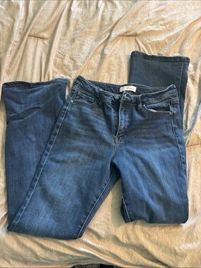 KanCan Women's Blue Boot Cut Jeans